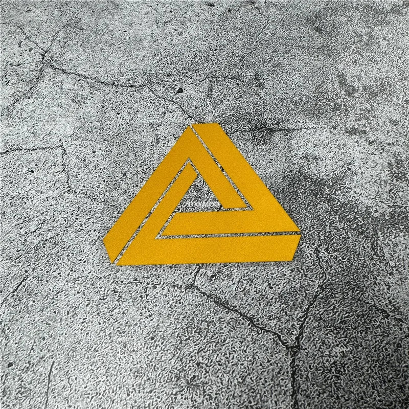 Triangle Car & Bike Scratch Cover Vinyl Decal Stickers