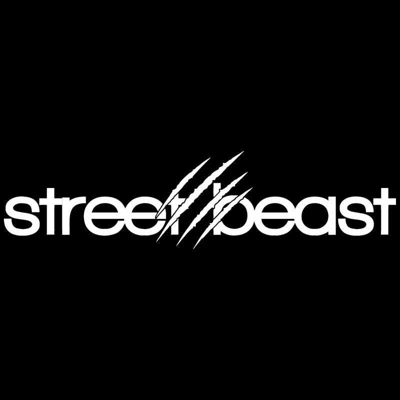 Street Beast for Car Sticker Decoration Windshield Banner JDM Sticker Claw Mark External Accessories Waterproof PVC Vinyl Decals