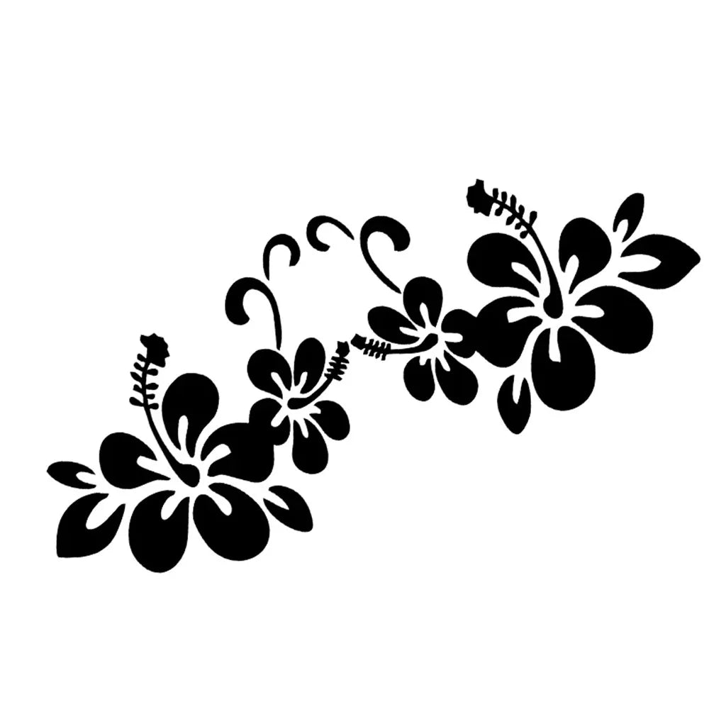 Sticker Flower Stickers Car Door Window Reflective Motorcycle Car Stickers