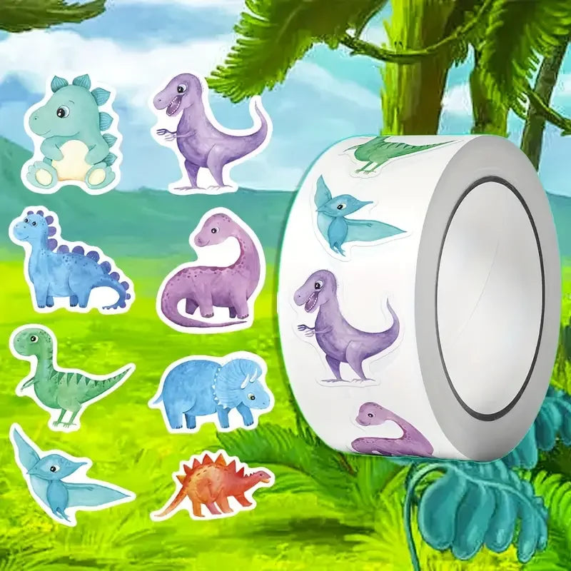 Dinosaur Animal Reward Stickers for Teachers & Students