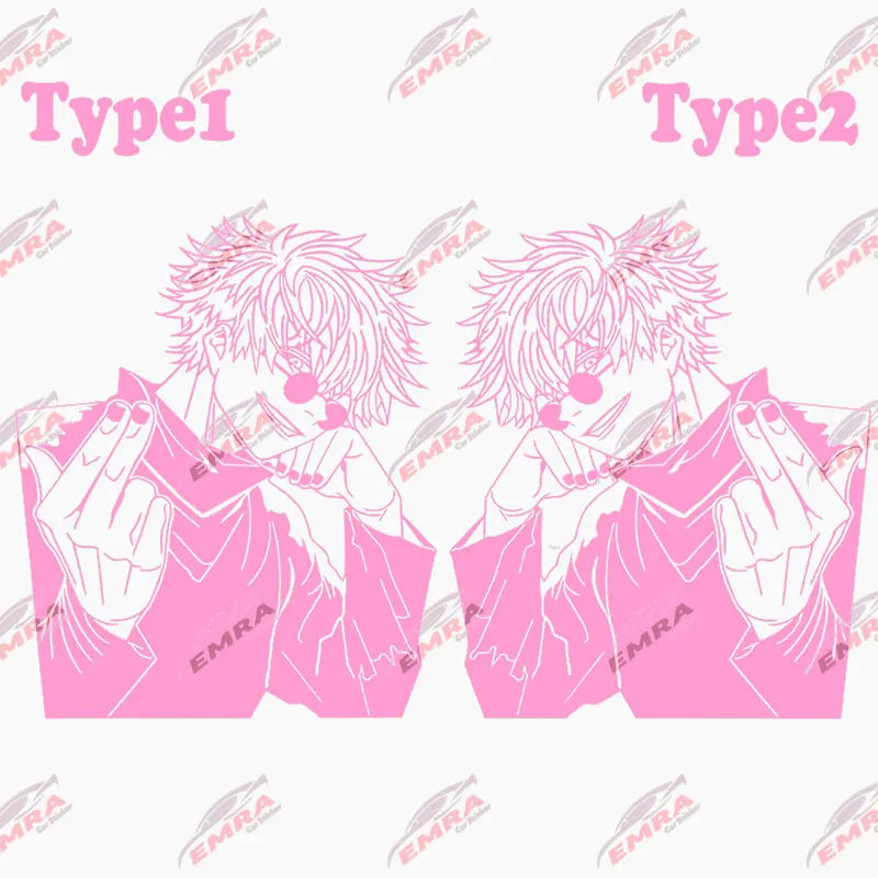 Anime Car Sticker Waterproof PVC Vinyl Decal