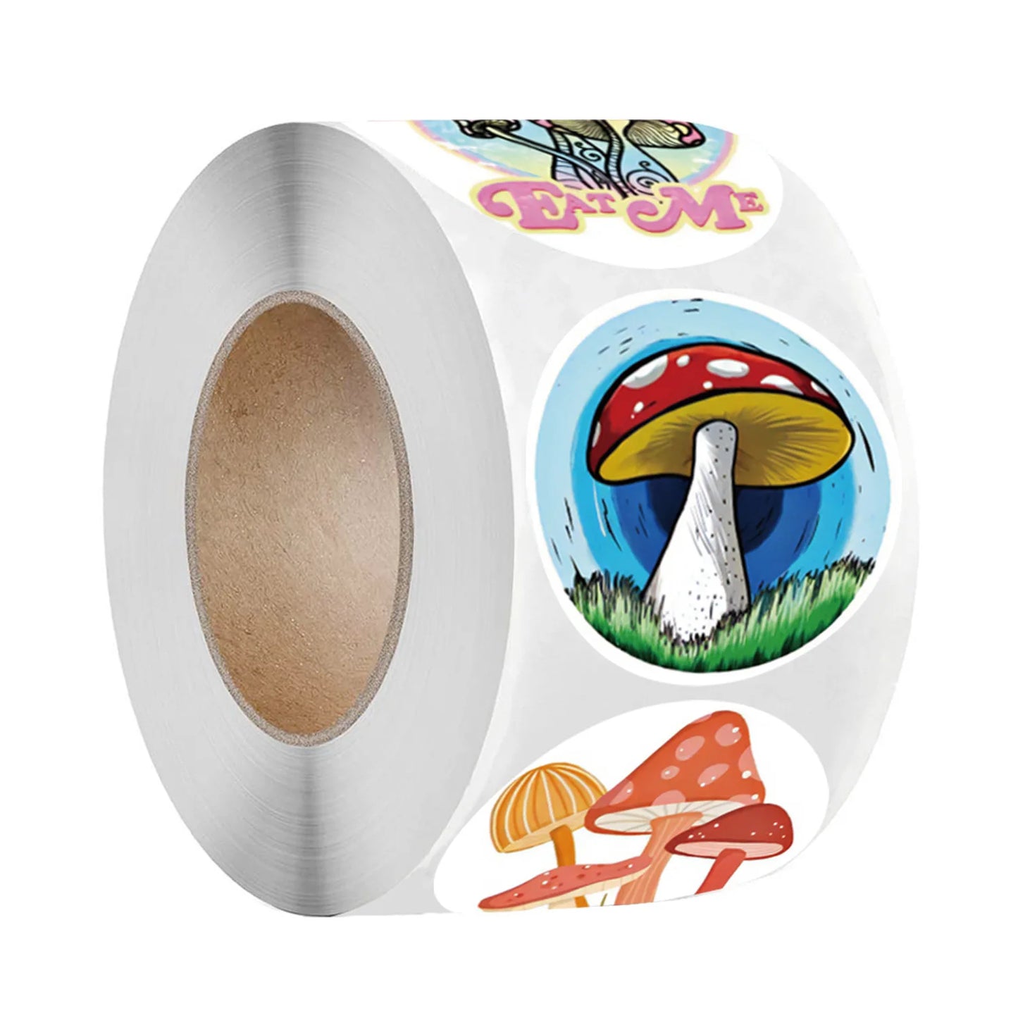 100-500pcs Summer Cartoon Handcrafted Decorative Gift Box with Self-adhesive Stickers for Sealing Stationery stickers