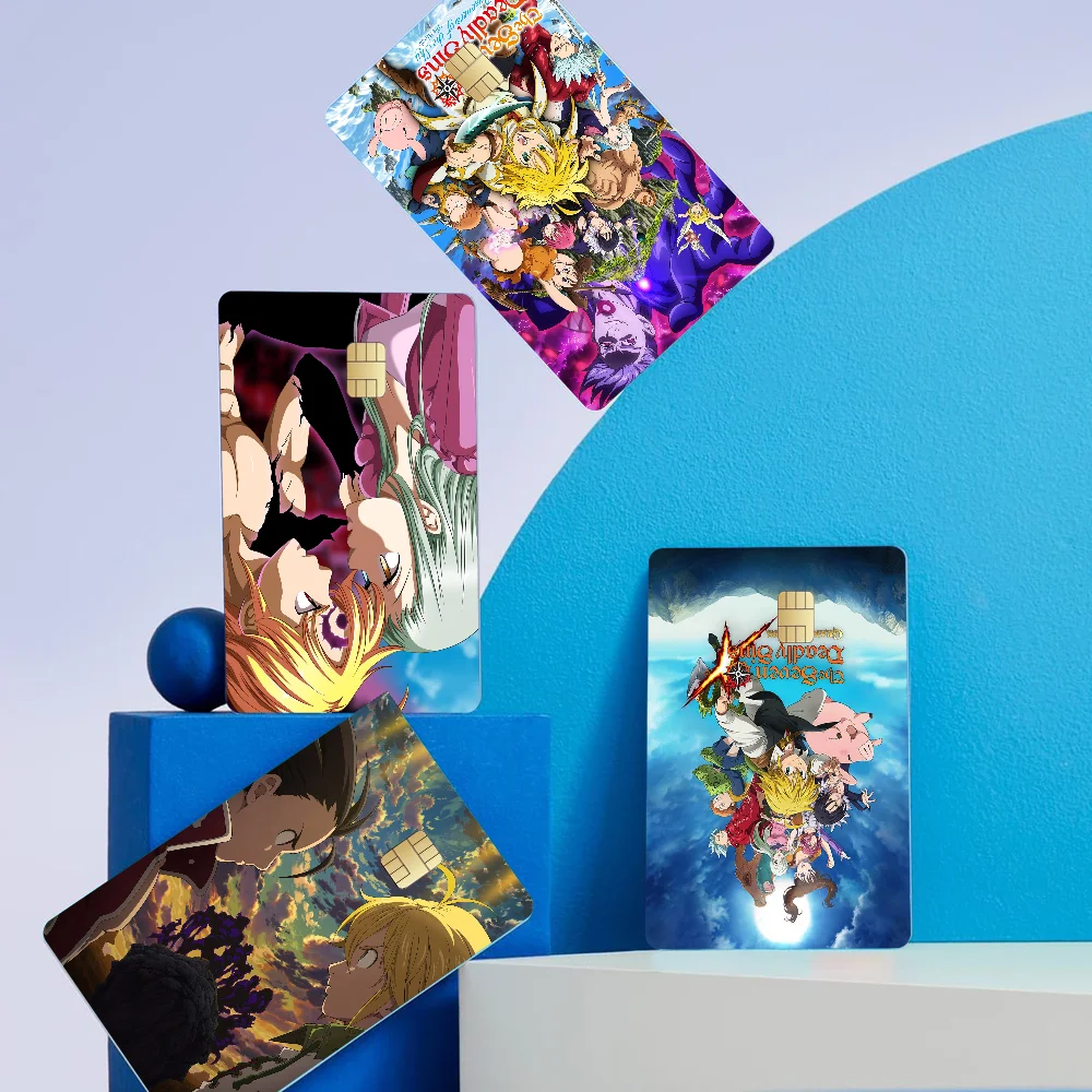 Seven Deadly Sins Anime Card Skin Sticker Case