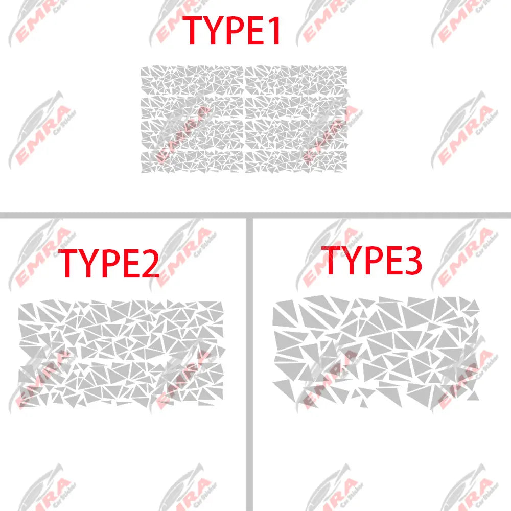 Angular Shape Sticker For Car Motorcycle Sticker Decoration Side Camouflage Kit Wrap Camo Tuning Styling Waterproof Vinyl Decals