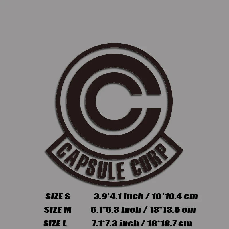 Capsule Corp Bulma Anime Car Sticker Decal