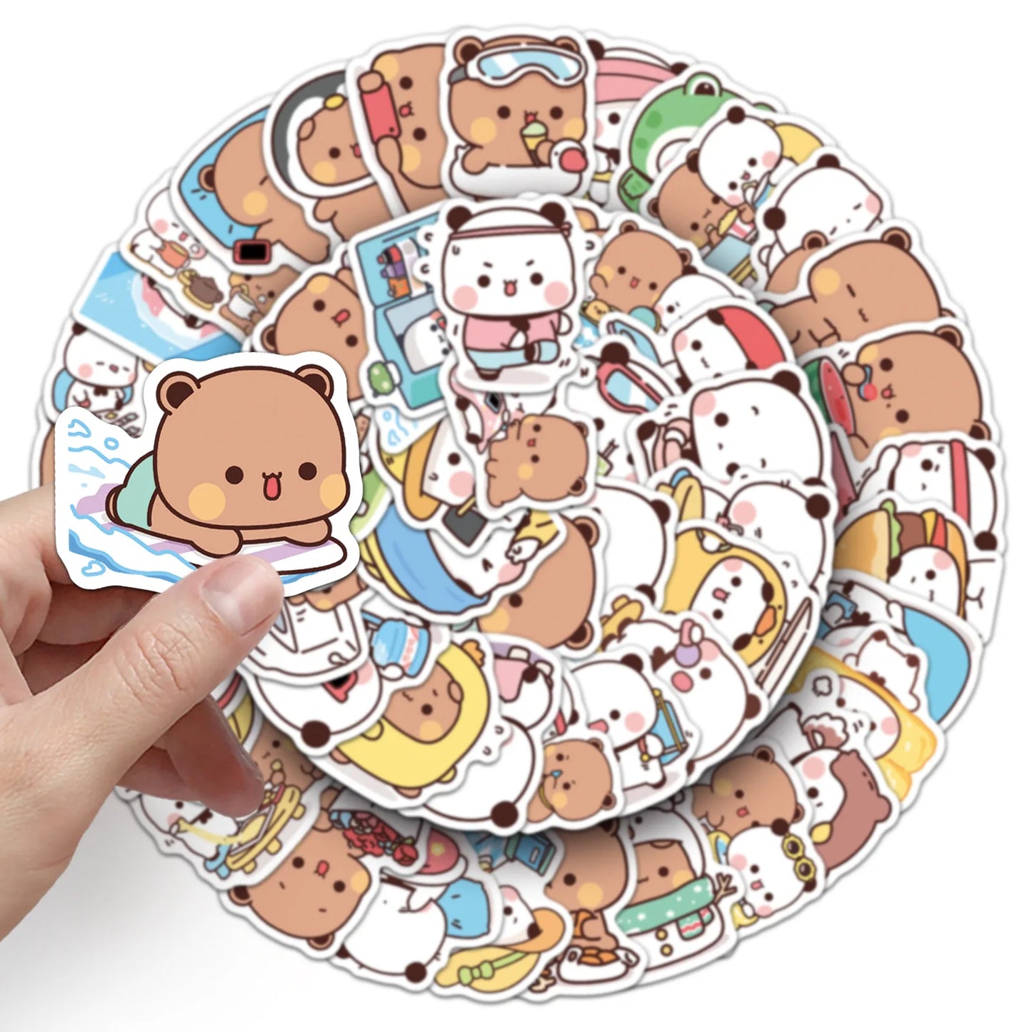 Yier Bouboo Kawaii Animal Stickers for Kids & Gadgets