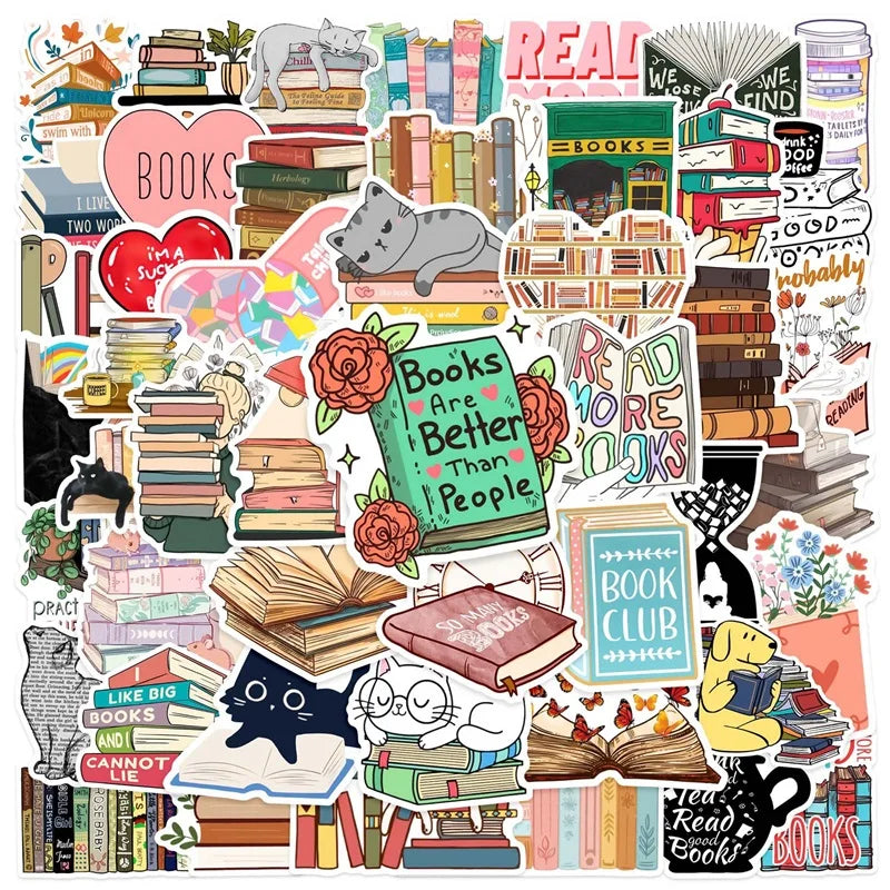 Cartoon Animal Stickers for Kids - 10/30/50PCS Set