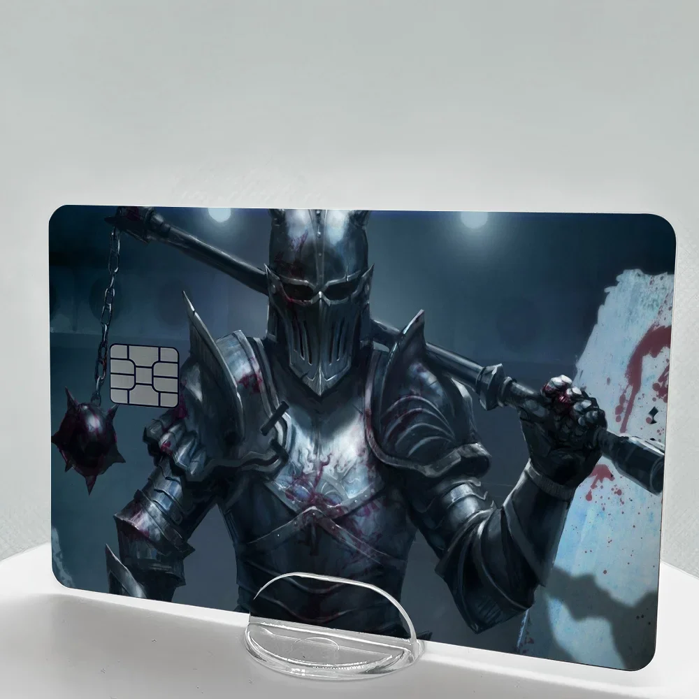 Anime Knight Credit/Debit Card Sticker Set (4 Pcs)