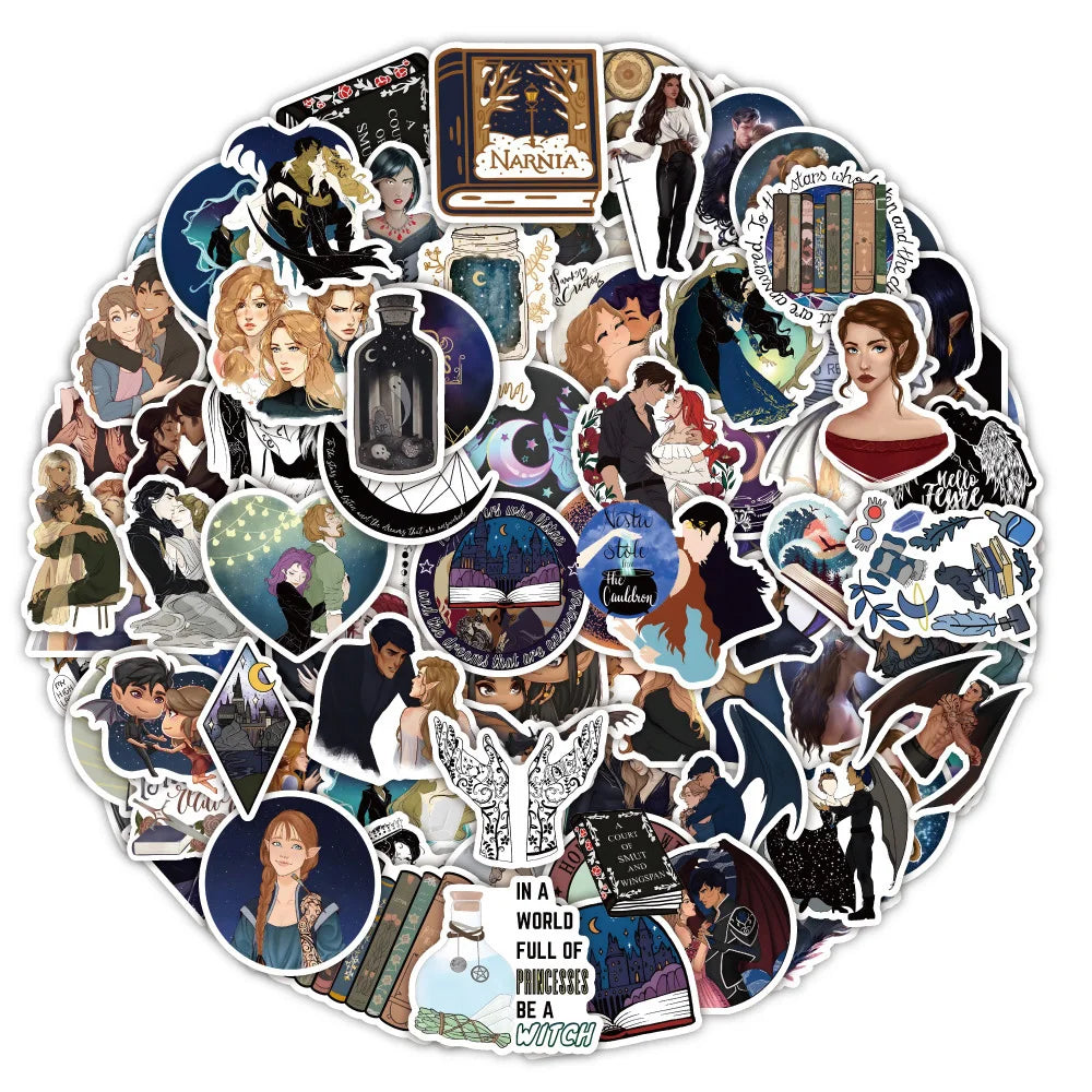 10/30/50/100pcs Acotar Merchandise Graffiti Sticker Pacs