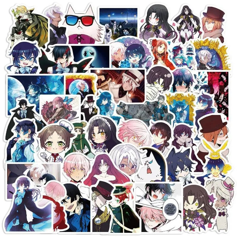 Vanitas Anime Stickers Pack for Laptop, Phone, Car, Scooter, and More