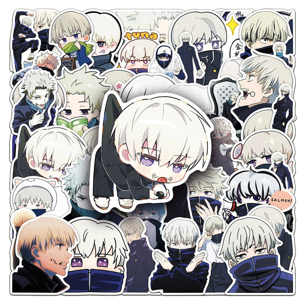 Jujutsu Kaisen Inumaki Toge Stickers Decals for Skateboard Laptop Phone Car Decoration