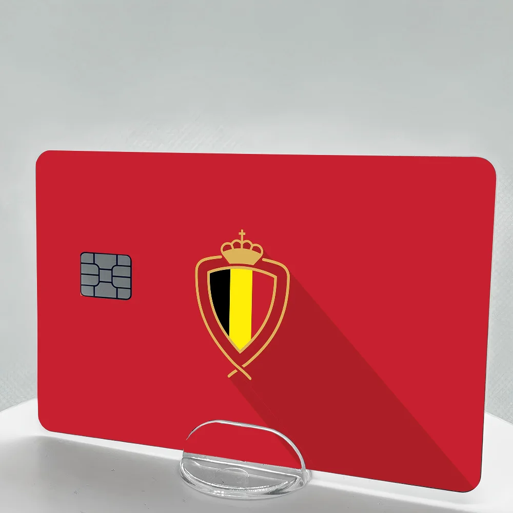 Belgium Football Card Stickers Set - Waterproof Gift