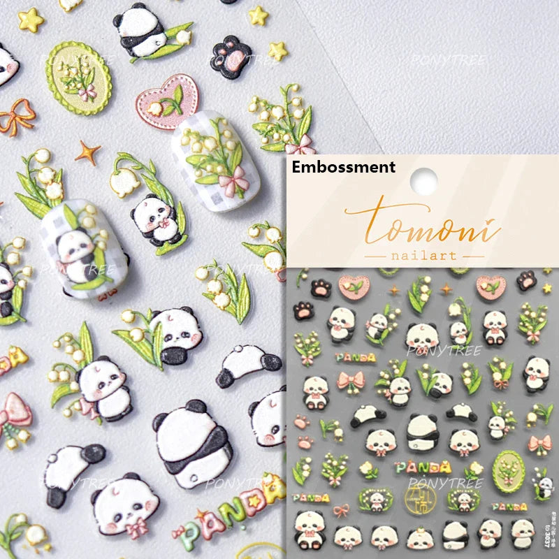 Lily Candle Holder & Butterfly Nail Art Stickers
