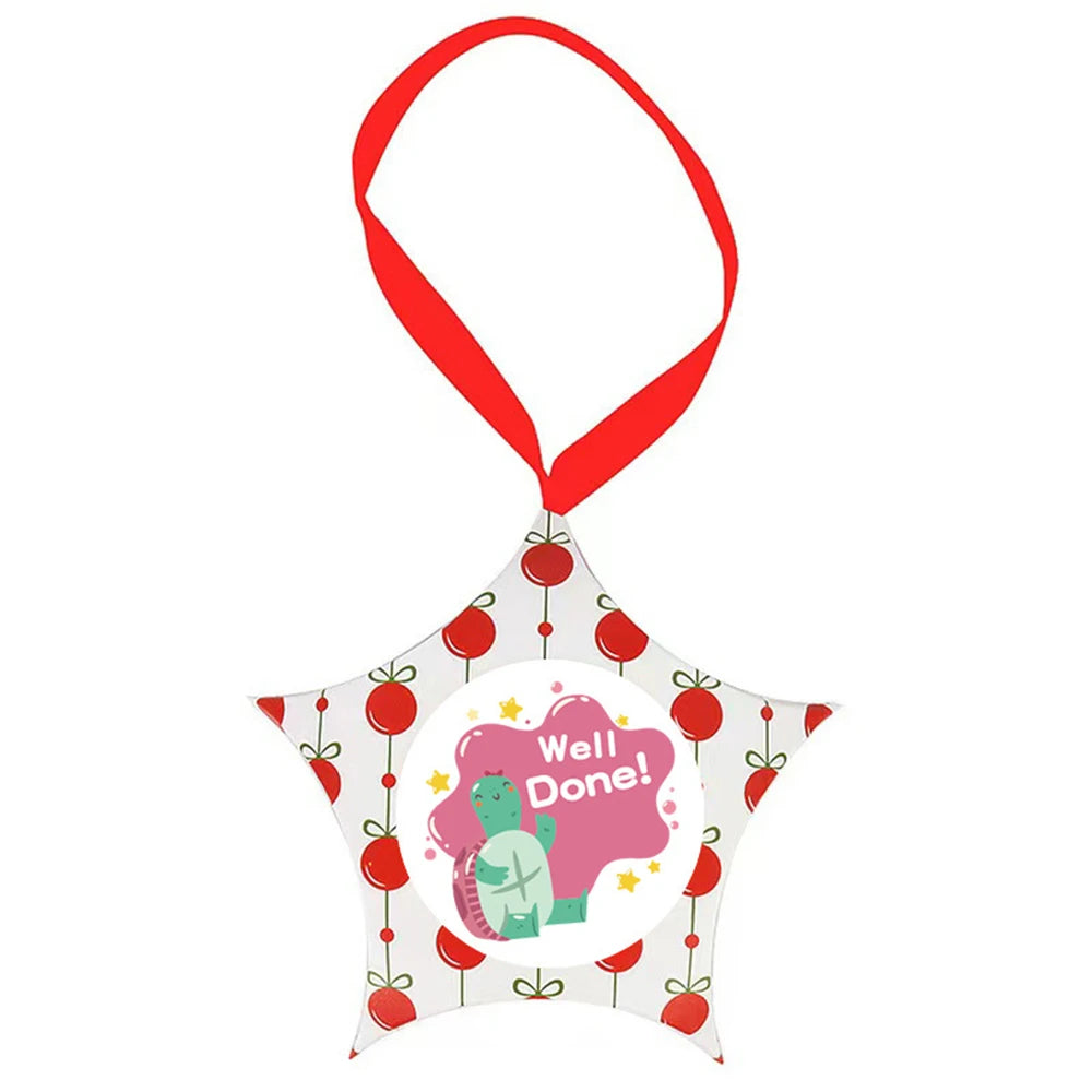 100-500pcs Children's Reward Stickers Cartoon Dinosaur Animal Stickers for Teachers To Encourage Students Reward Stickers 1 Inch