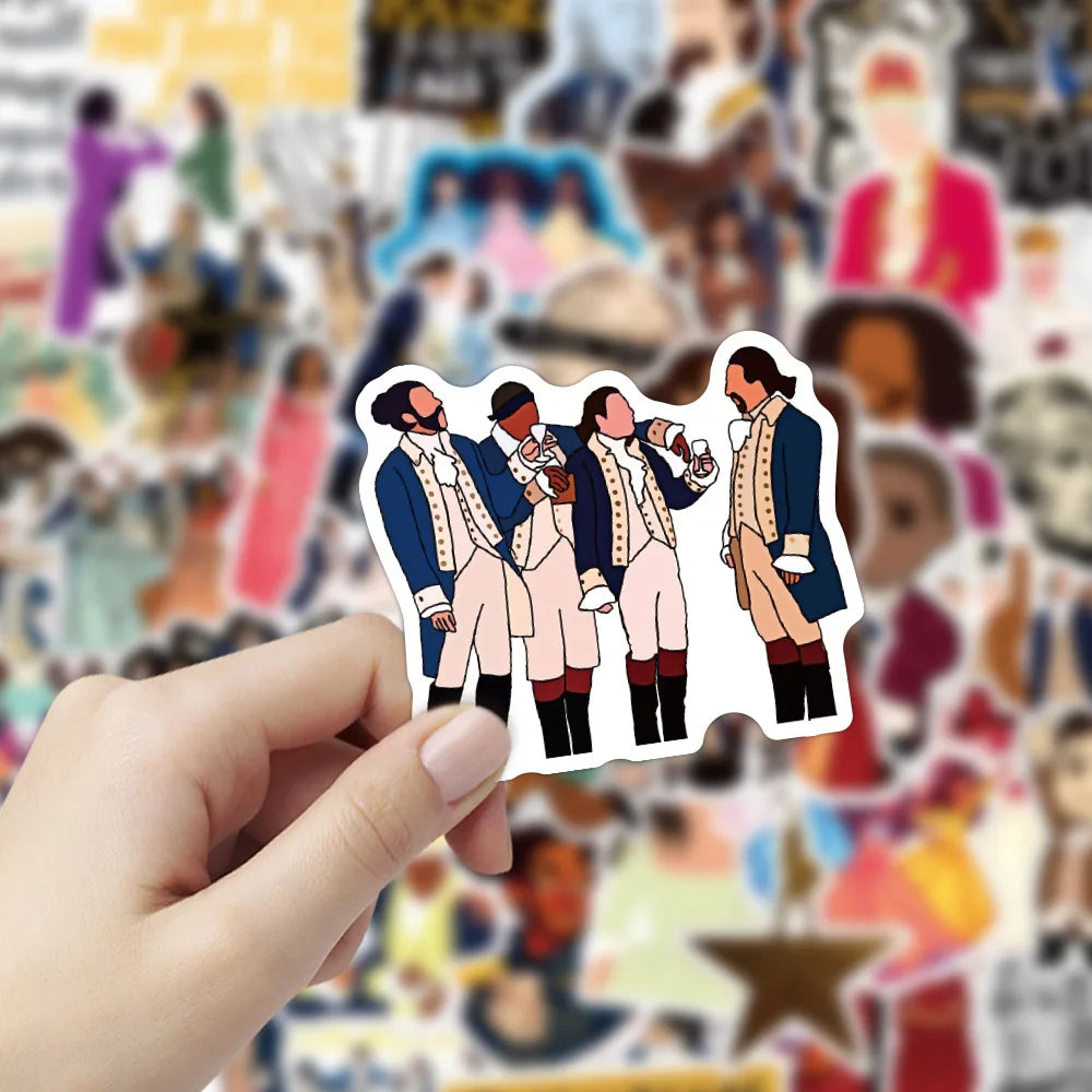 Hamilton Musical Sticker Packs