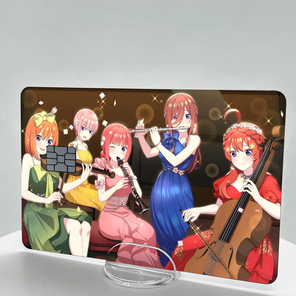 Quintessential Quintuplets Credit Card Skin Stickers