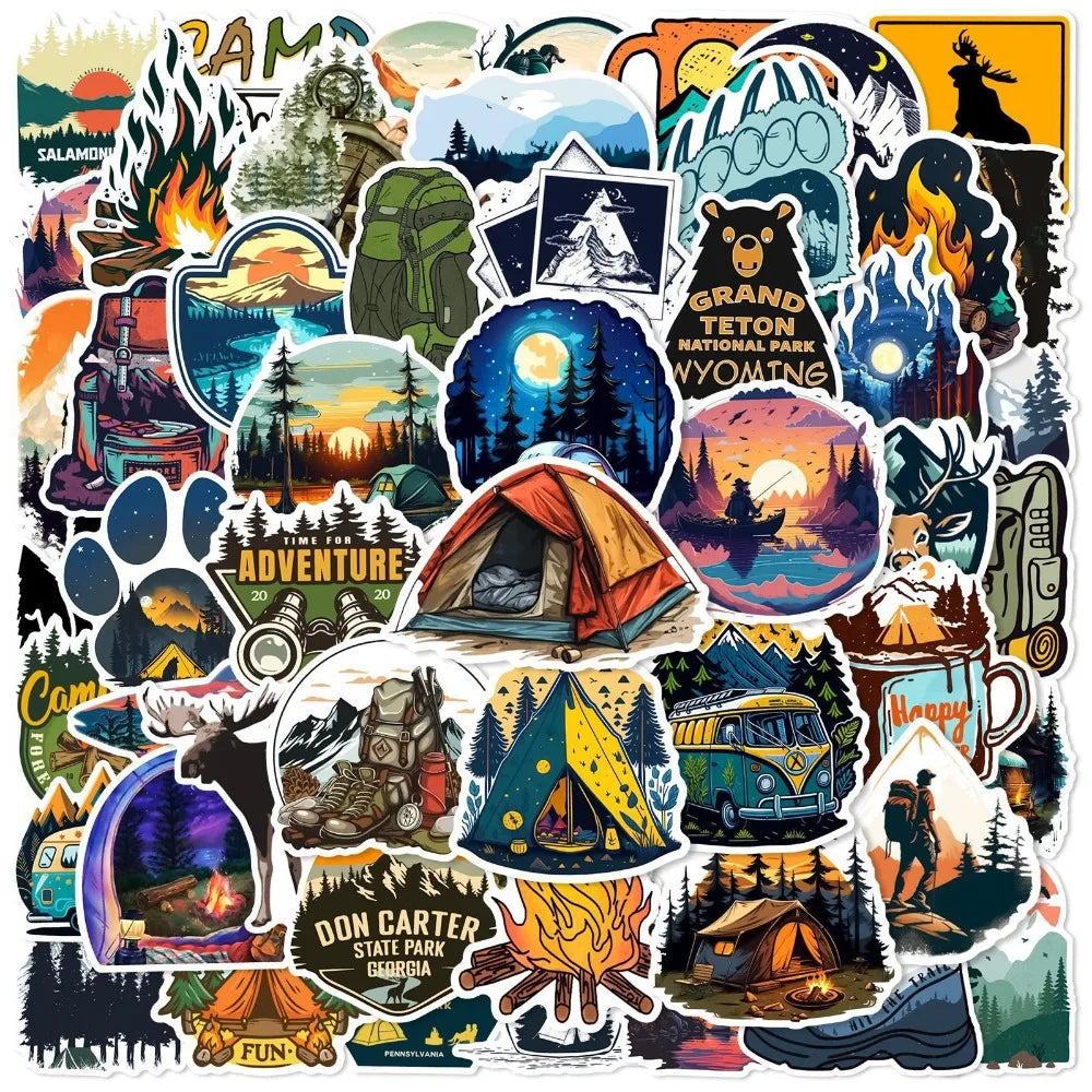 Mixed Graffiti Stickers for Phone Laptop Suitcase Skateboard Helmet