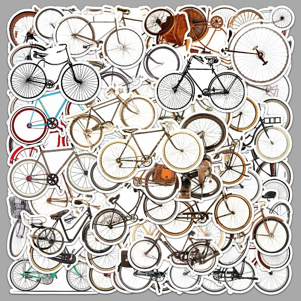 10/50Pcs Bike Stickers Graffiti Stickers Laptop Guitar Luggage Skateboard Car Waterproof Cool Sticker Decal Kids Toys