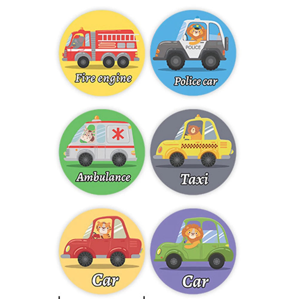 100-500pcs Reward Stickers For Kids School Teacher Supplies For Classroom Decorative Label And Motivational Sticker