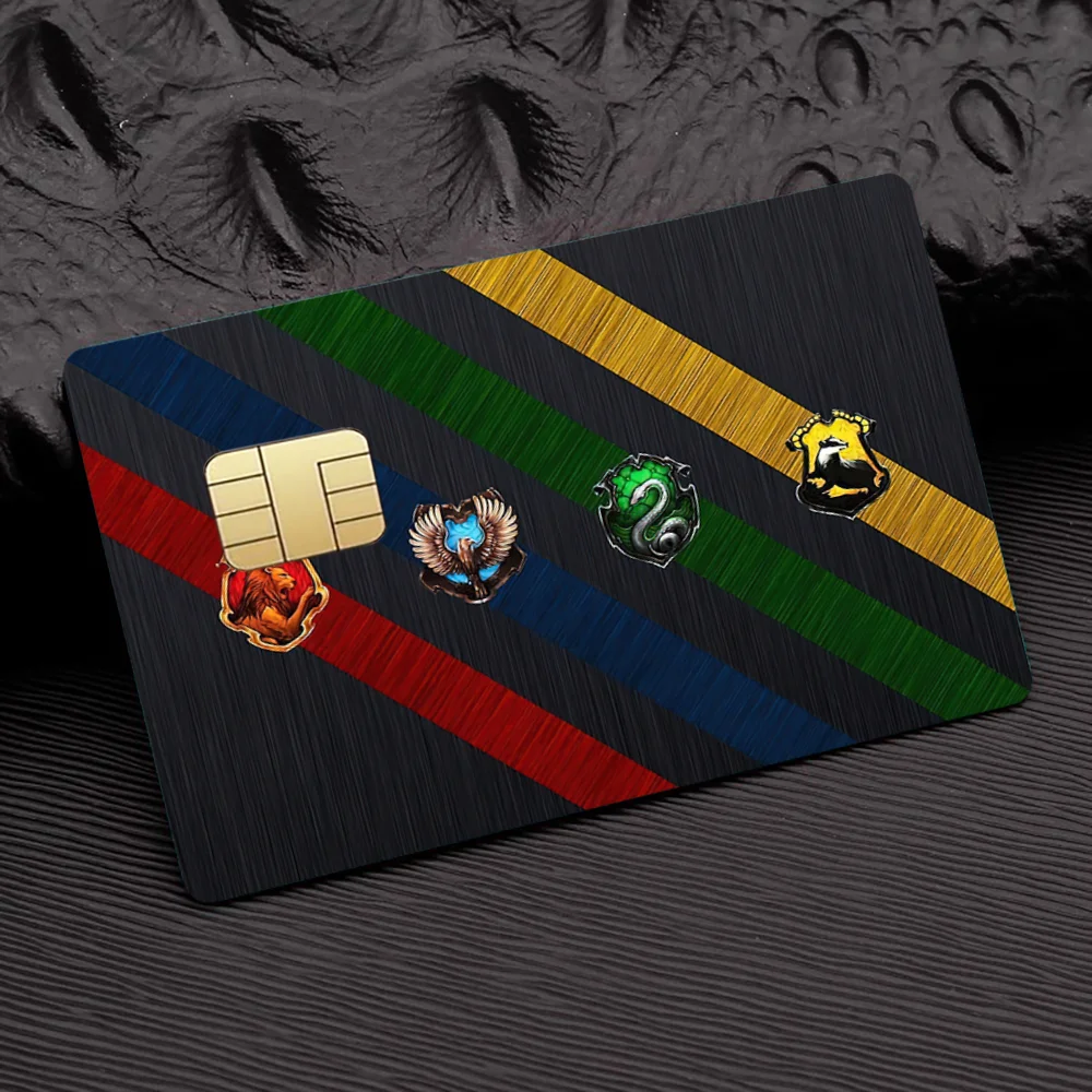 Hogwarts Legacy Anime Cat Sticker Credit Card Skin
