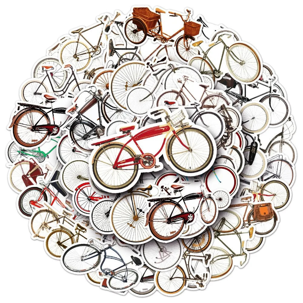 10/50Pcs Bike Stickers Graffiti Stickers Laptop Guitar Luggage Skateboard Car Waterproof Cool Sticker Decal Kids Toys