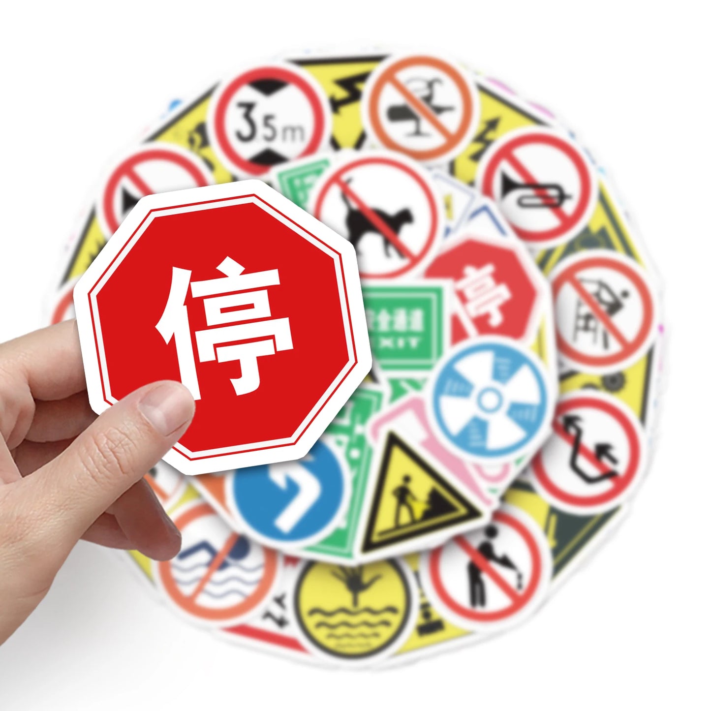 50Pcs Cartoon Waterproof Vinyl Stickers for Skateboard Snowboard