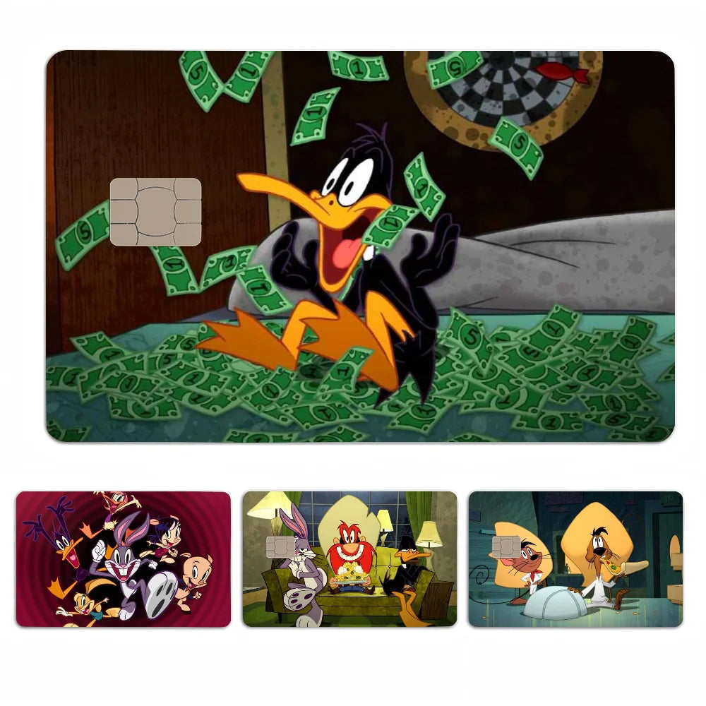 Daffy Duck Card Skin Sticker for Credit/Debit Cards