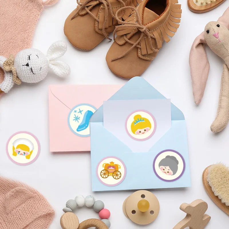 100-500pcs Reward Stickers Cute animals Motivational Stickers for Kids toys School Reward Students Teachers Stationery Labels