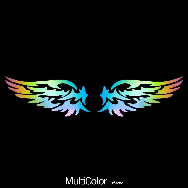 Waterproof Feather Wings Car Vinyl Decal Sticker