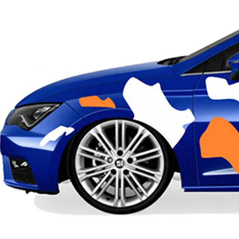 Universal Car Sticker For External Accessories Camouflage Stickers Decoration Side Kit Adjust Molding Waterproof Vinyl Decals