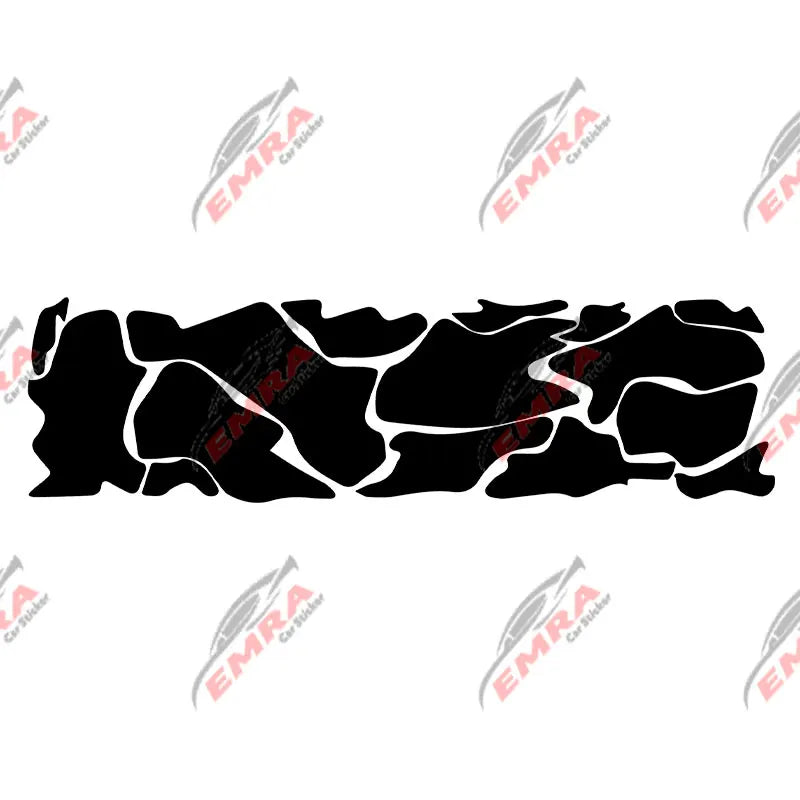 Universal Car Sticker For External Accessories Camouflage Stickers Decoration Side Kit Adjust Molding Waterproof Vinyl Decals