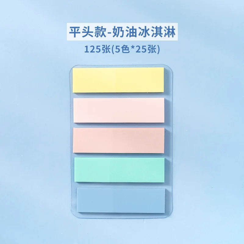 Transparent PET Index Sticky Notes Bookmark Stationery