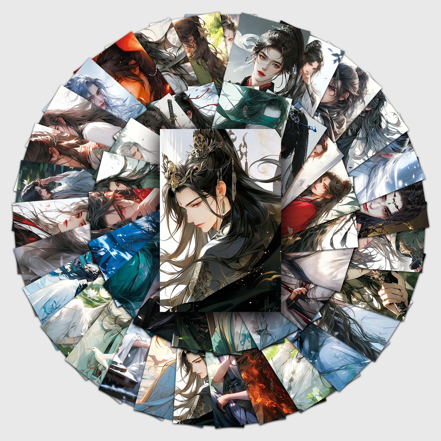 50Pcs Vintage Cartoon Waterproof Vinyl Stickers for Skateboard Snowboard Decor