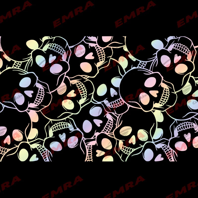 Skull Car Window Sticker Waterproof Vinyl Decal