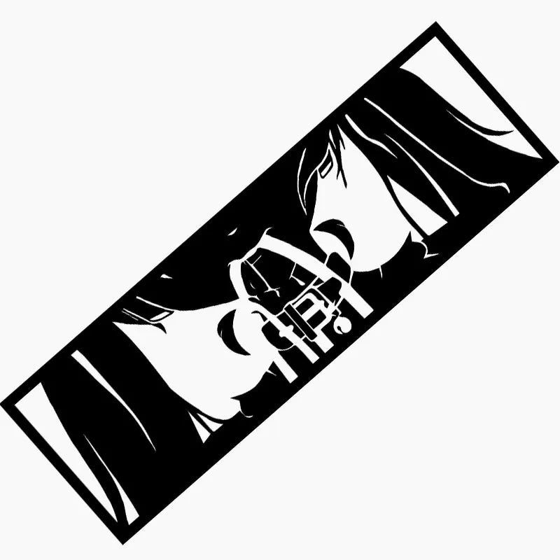 Anime Car Sticker Vinyl Decal Bumper Window Accessory