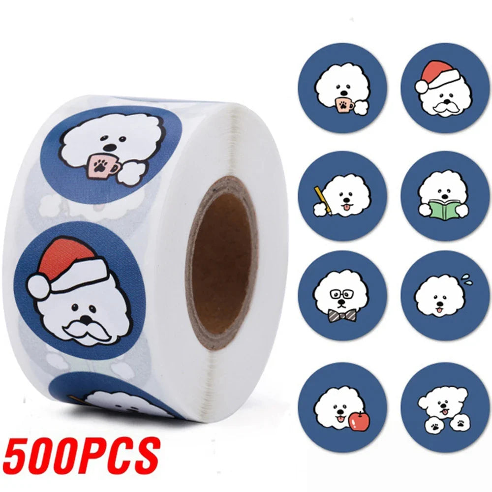 Animal Stickers for Christmas Gifts & Crafts (100-500pcs)