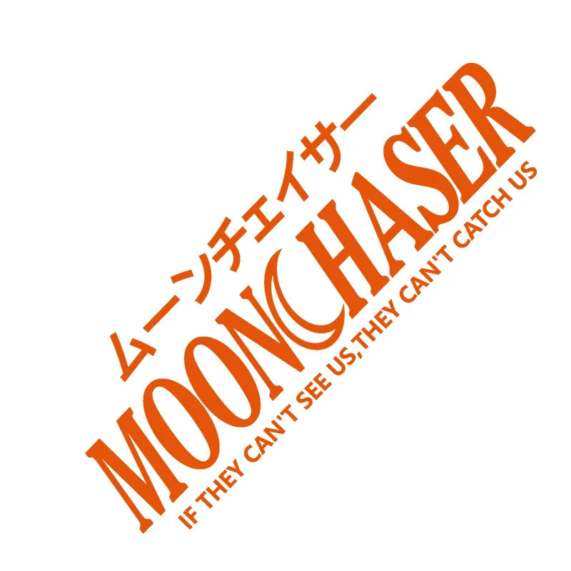 JDM MoonChaser Windshield Banner Sticker Waterproof Decal