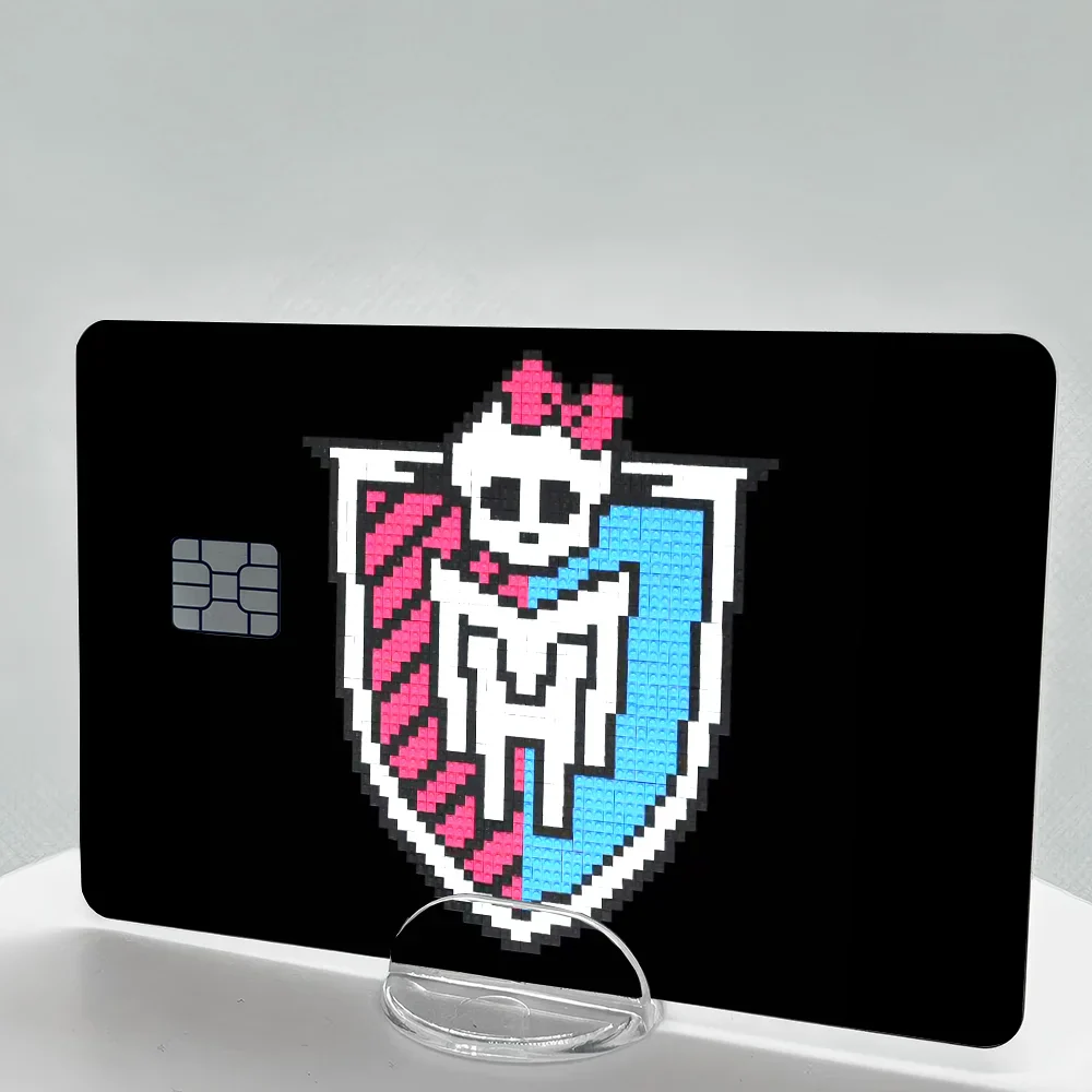 MonsterS HighS 4-Piece Credit Card Sticker Set