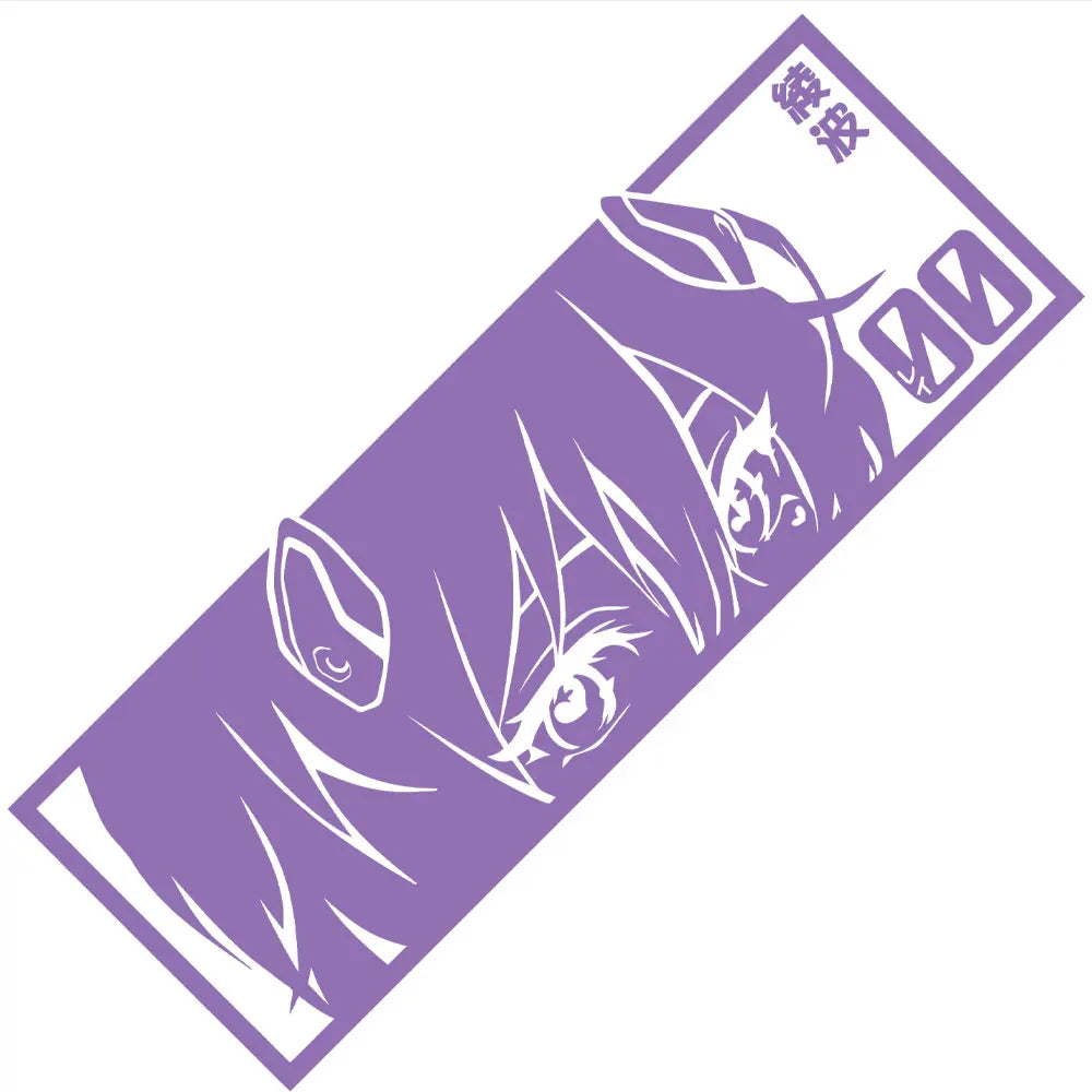 Rei Ayanami 00 Car Sticker Window Decoration Anime Beautiful Girl Stickers Laptop Computer Auto Parts Vinyl Decals