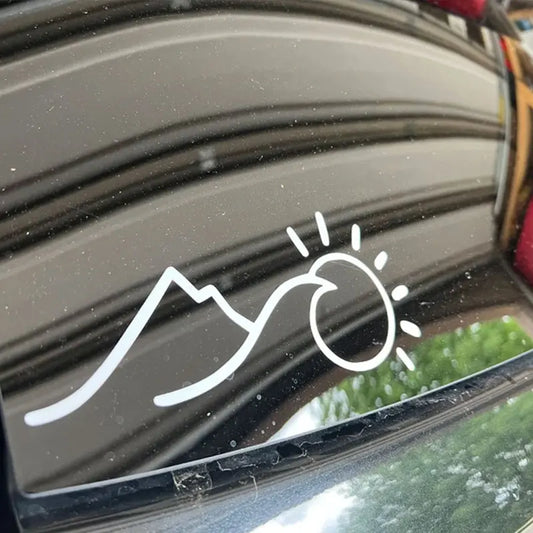 Sunrise Vinyl Car Decals for Audi, Tesla, BMW, Kia