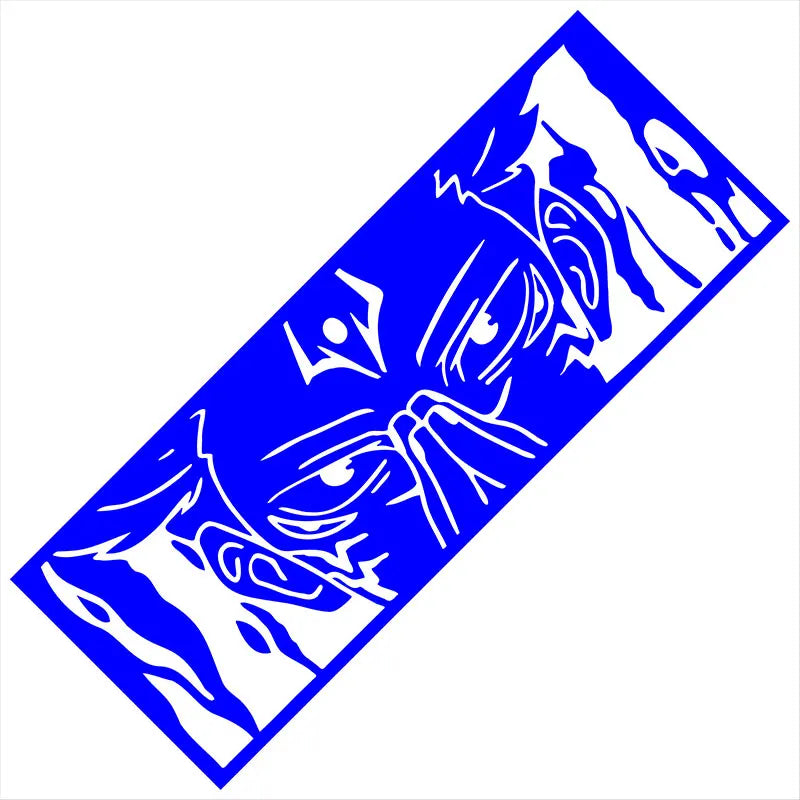 1PCS Car Sticker My Domain Anime Stickers Auto Parts Window Bumper Man And God Personality Decoration Vinyl Decals