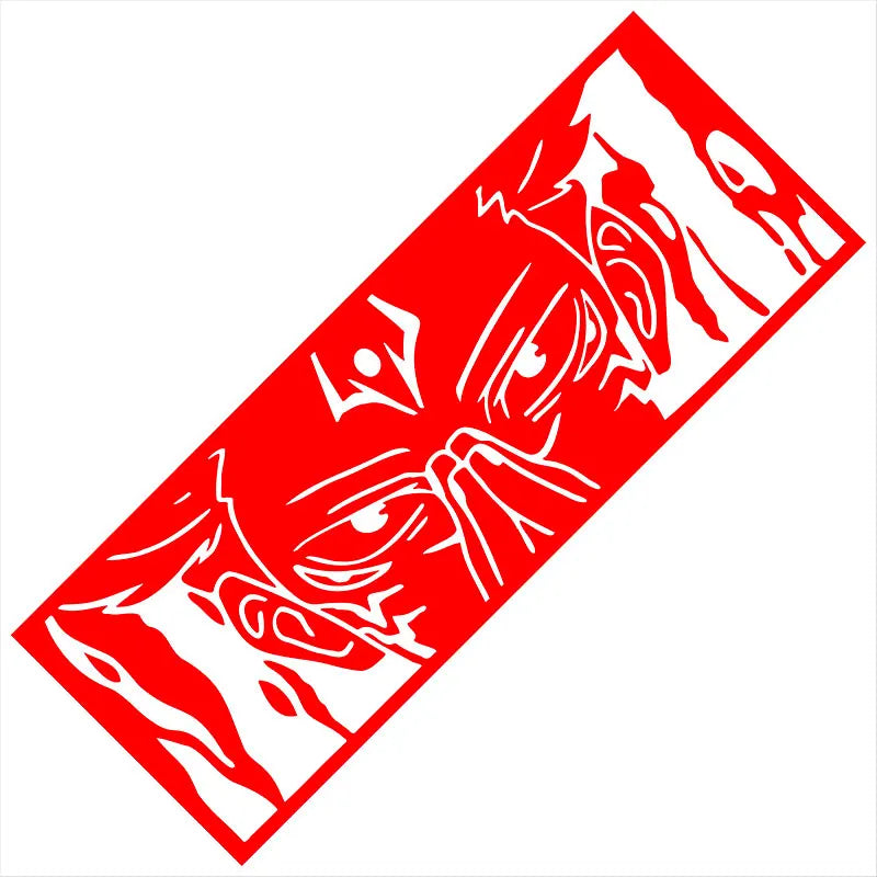 1PCS Car Sticker My Domain Anime Stickers Auto Parts Window Bumper Man And God Personality Decoration Vinyl Decals