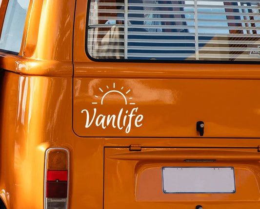 Vanlife Reflective Vinyl Stickers for RV & Off-Road