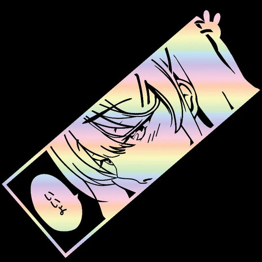 Anime Bunny Girl Car Sticker | Cute Manga Vinyl Decal