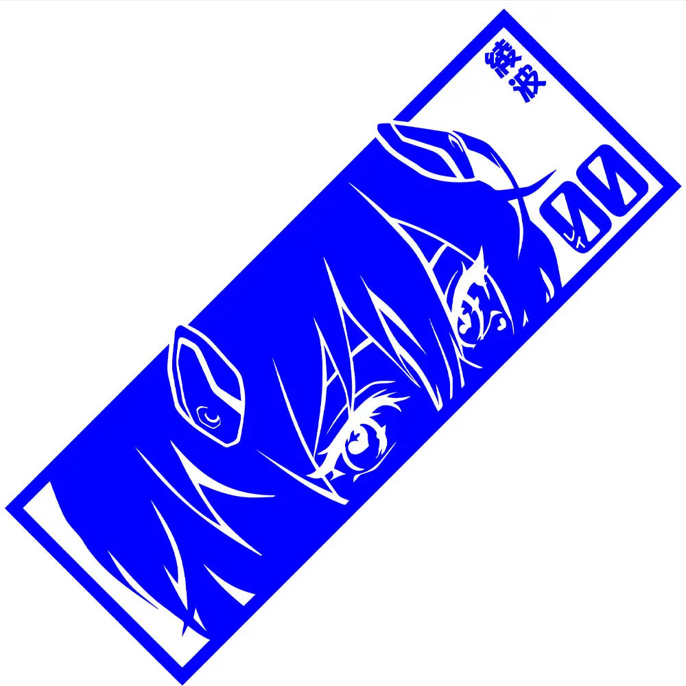 Rei Ayanami 00 Car Sticker Window Decoration Anime Beautiful Girl Stickers Laptop Computer Auto Parts Vinyl Decals