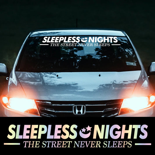 JDM Windshield Banner Vinyl Decals - Dream Build Escape