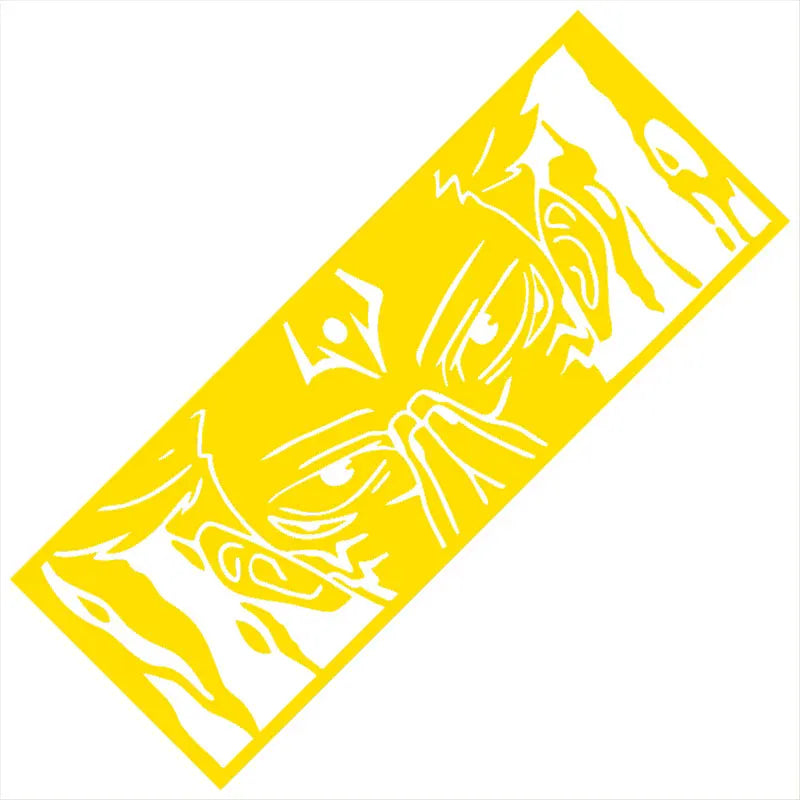 1PCS Car Sticker My Domain Anime Stickers Auto Parts Window Bumper Man And God Personality Decoration Vinyl Decals