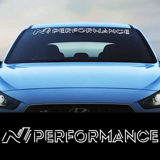I30N Racing Spirit Vinyl Decals - Car Window Stickers