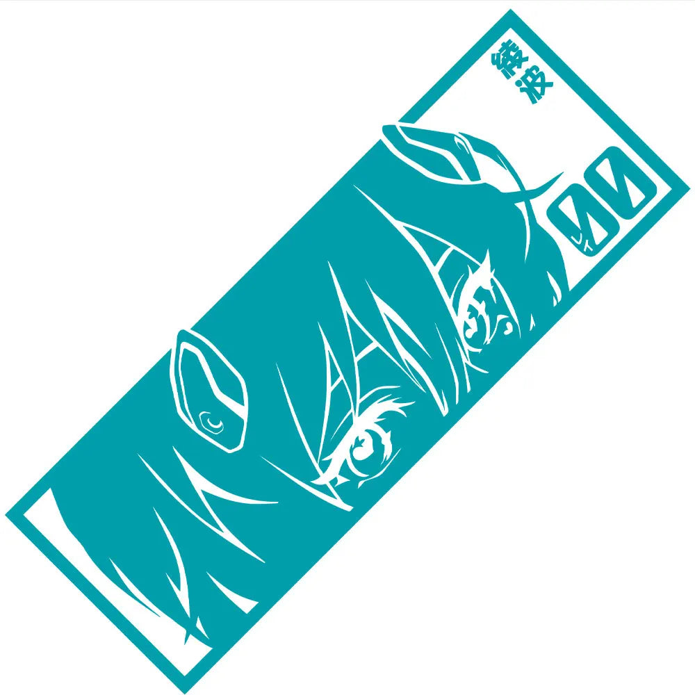 Rei Ayanami 00 Car Sticker Window Decoration Anime Beautiful Girl Stickers Laptop Computer Auto Parts Vinyl Decals