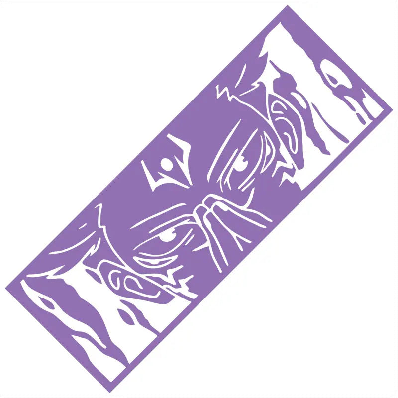 1PCS Car Sticker My Domain Anime Stickers Auto Parts Window Bumper Man And God Personality Decoration Vinyl Decals
